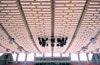 sound absorber:Bafflesorption