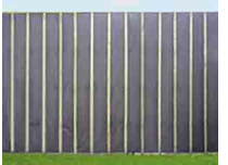 Sound Barrier fence with extra soundproofing