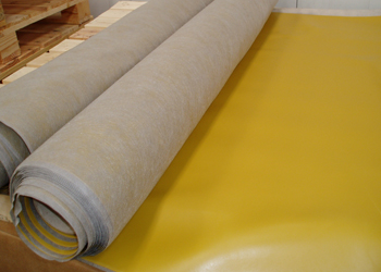 Rolls of T50 fire resistant soundproofing mat
