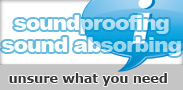 what do you need sound proofing or sound absorbing