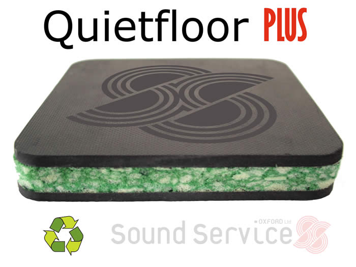 QuietFloor Plus noise reducing replacement acoustic underlay for carpets