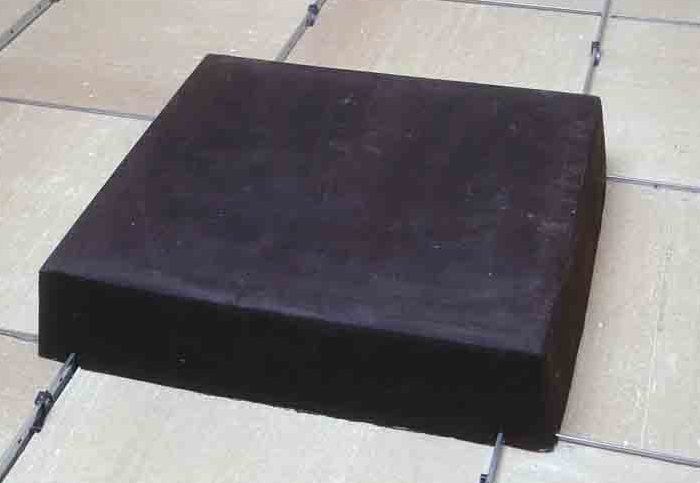 black 600 x 600mm NoiseStopper Luminaire Acoustic Cover