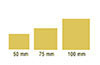 thickness chart of acoustic mineral wool