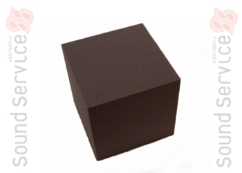 grey foam sound absorbing corner cube