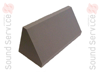 Corner bass trap helps reduce the bass that gets trapped in corners