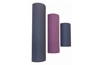 a row of three spaced coloured Echo-Stik sound absorbing panels