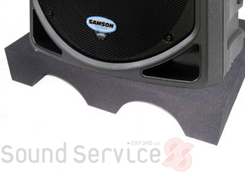 Music Isomat helps isolate your speaker from the floor and reduce floor vibrations