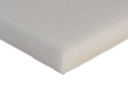 corner of grey non-flammable sound absorbing foam