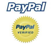 Payment by PayPal accepted