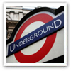 London underground station sign