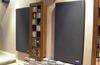 two soundtrap panesl one each side of bookcase