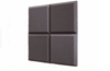 nest of four 2” (50mm) Tegular sound absorbing tiles for studios